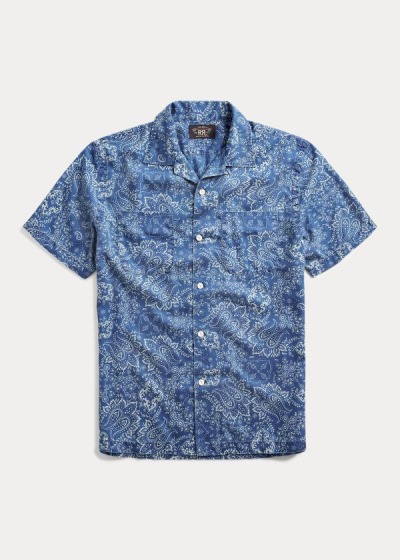 Men's Ralph Lauren Bandanna-Print Shirts | 413680DCO